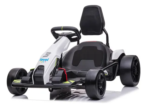 comprar Level Kids Go Kart Montable Electrico 12km\u002Fh 24v Color Blanco