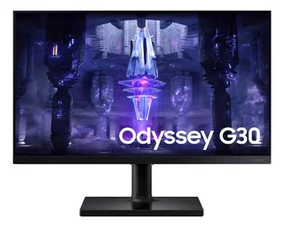 Monitor Gamer Samsung Odyssey G30 24” FHD, Tela Plana, Painel VA, 144Hz, 1ms, HDMI, FreeSync Premium