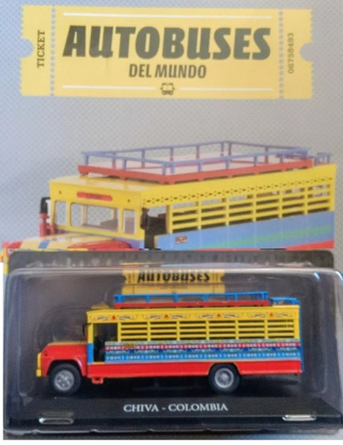 Autobuses Del Mundo. Chiva. Colombia. 1:72