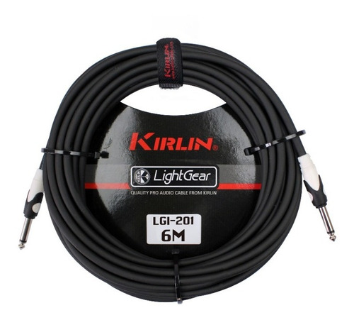 Cable Instrumento 6 Mts Kirlin Lgi-201-6 / Hc Music