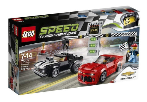 Lego Speed Champions Chevrolet Camaro Drag Race 75874