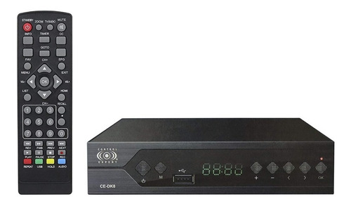 Decodificador Tv Digital Metal Botones Mp3 Full Hd /e