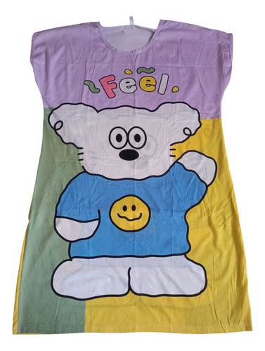 Bata Para Dormir Estampada Unitalla Juvenil