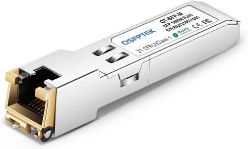 Gigabit Sfp Cobre Rj45 Módulo 1000base T Transceptor P...