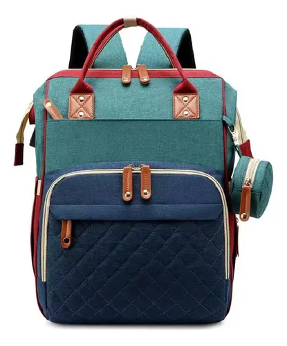 Pañalera Tipo Morral Cambiador Para Bebé