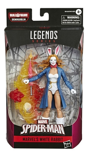 Figura Marvel Legends Spiderman- Marvel's White Rabbit Gw041