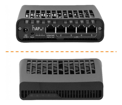 Router Inalámbrico Mikrotik 5-1000 Poe-i/o Clickbox