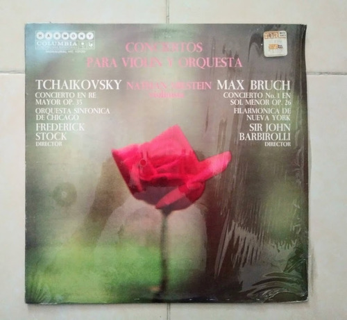 Tchaikovsky - Bruch Conciertos Para Violin Y Orquesta Lp