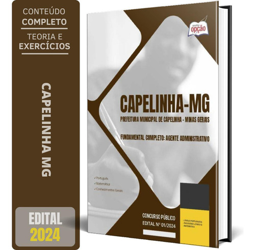 Apostila Prefeitura Capelinha Mg 2024 - Fundamental Completo