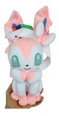 Pokemon evolução Evee Sylveon lefeon pelúcia pokémon go