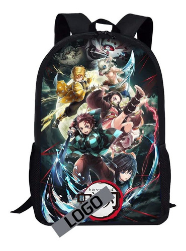 Mochila Anime Multifuncion Bolsillo Lateral Bolsa Duradera