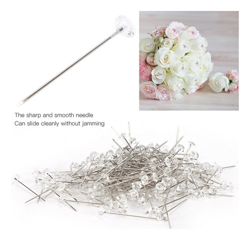 M 200 Broches Con Forma De Ramo De Flores, Cabeza De
