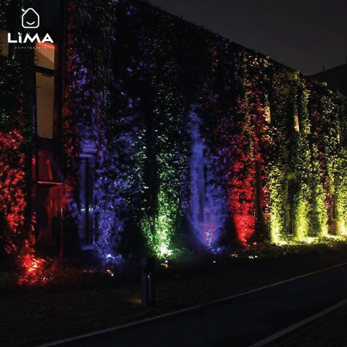 Imagen 8 de 9 de Reflector Led Rgb 30w Exterior 16 Colors Control Remoto Ip65