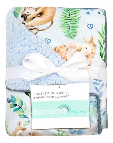 Frazada Plush Bambino Para Bebe Manta Cobija Chiporro