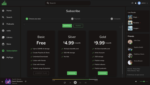 Script Php - Site De Streaming De Música, Podcast E Rádio.