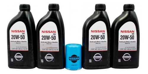 4 Litros De Aceite Y Filtro Pick Up Z24 1992 Nissan