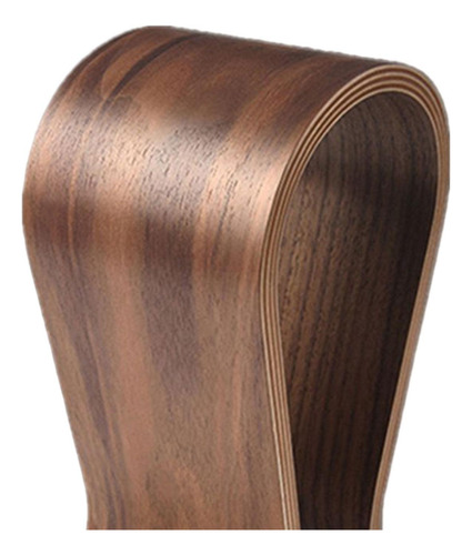 Soporte De Madera Para Auriculares, Barra De Soporte Marrón