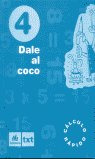 Libro Dale Al Coco 4 Cuaderno Calculo Galera Galmat29ep -...