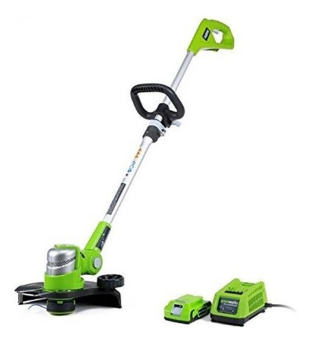 Greenworks 24v 12-inch Cordless String Trimmer, 2.0 Ah Bat