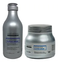 Comprar Combo Hair Therapy Platino Argan Shampoo + Masc X300ml