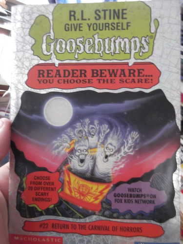 Give Yourself Goosebumps Return Carnival Horrors R. L. Stine