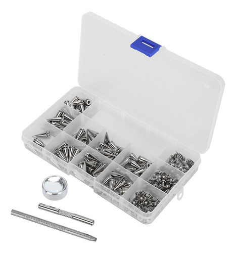 Zen 7 Tornillos Con Remaches Punk De 20 Mm For Manualidades