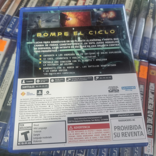 Returnal Formato Físico Ps5 Original (Usado)