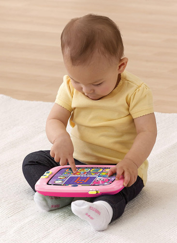 Tableta Táctil Para Bebés Con Luz Vtech, Rosa
