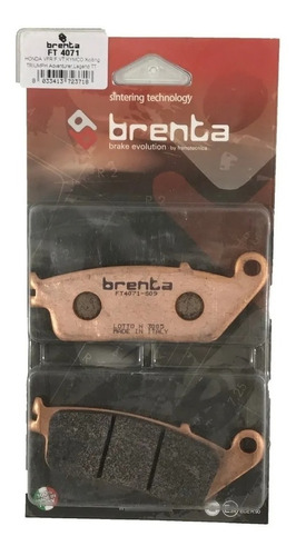 Pastilla De Freno Delantera Brenta Kawasaki Versys Stinger