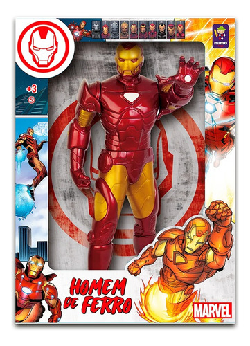 Figura Iron Man Universe Articulado 45cm Marvel Vengadores