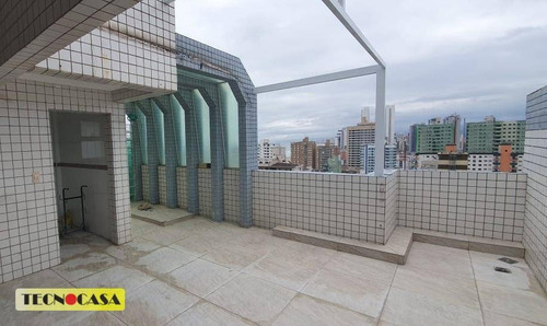 Imagem 15 de 30 de Maravilhosa Cobertura Com 03 Dormitórios Para Venda Com 310 M² No Bairro Canto Do Forte Em Praia Grande/sp. - Co0129