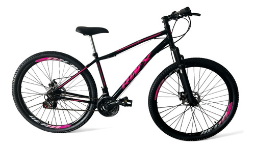 Bicicleta Aro 29 Rwx 21v Aço Freio A Disco Suspensao
