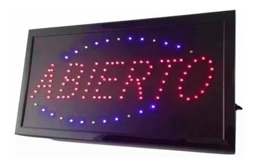 Letrero Led Abierto 10 Piezas