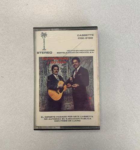 Cassette. Charlie Rodríquez Y Ray Reyes. Stereo.