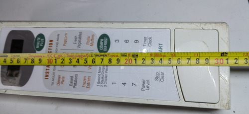 Teclado Completo Para Horno De Microondas Sharp Modelo (x) (Usado)