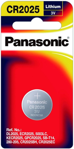 Pila Panasonic Lto Cr2025 3v Cr-2025pa/1b