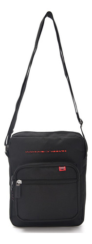 Morral Wanderlust 1 División Liviano Urbano Cómodo Color Negro 31397