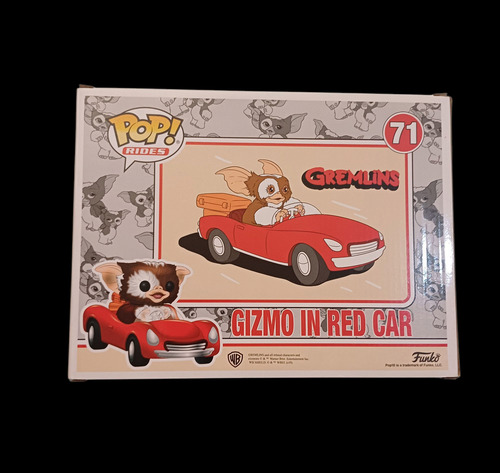 Funko Pop Gizmo In Red Car 71 Gremlins (caja C/detalles)