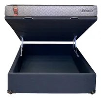 Comprar Sommier Baul+ Colchón 2 Plazas Ortopédico 138x188 Reversible