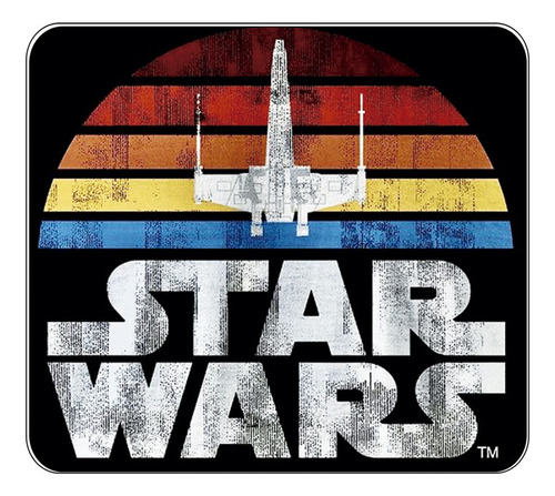 Mouse Pad Star Wars Logo Retro Vintage Personalizado 1449