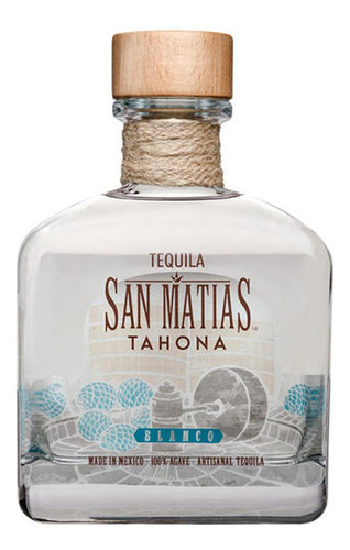 Pack De 6 Tequila San Matias Tahona Blanco 750 Ml
