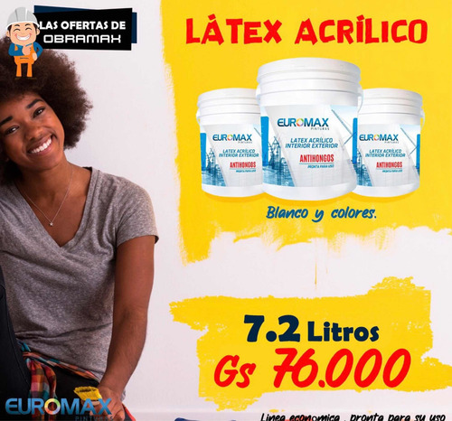 Imagen 2 de 3 de Pintura Látex Acrílico