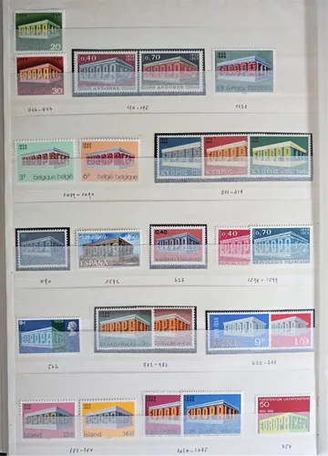 comprar Tema Europa, Lote 51 Sellos Año 1969 Completo Mint L18429