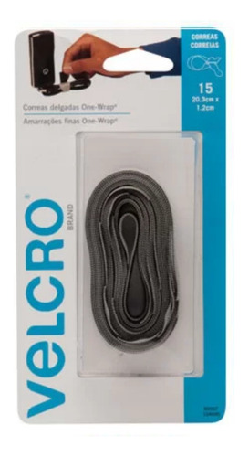 Velcro Correa One Wrap 15 U De 20.3cm X 1.2cm De Ancho