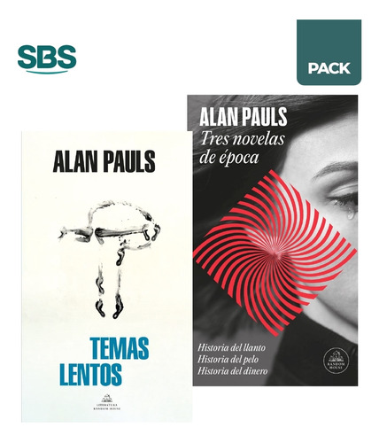 Temas Lentos + Tres Novelas De Epoca - Pauls - 2 Libros