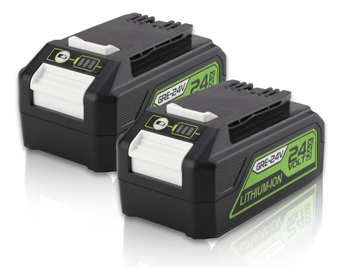 Energup Paquete De 2 Baterias De Repuesto Greenworks De 24 V
