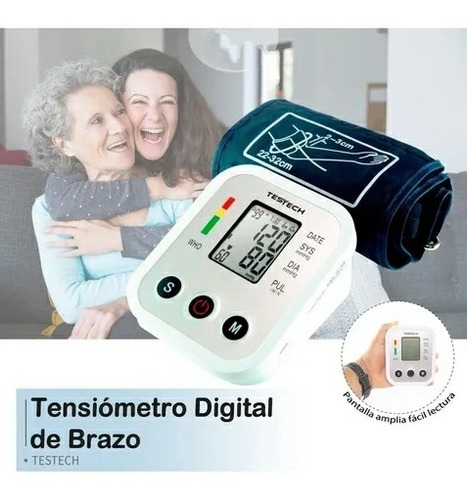 Tensiómetro Digital Con Voz Para Brazo Manometro