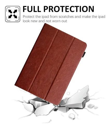 Funda Para Tablet Android Jzcreater Marron De 20 Cm