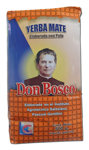 Yerba mate Don Bosco Tradicional sabor tradicional sin TACC en bolsa 500g