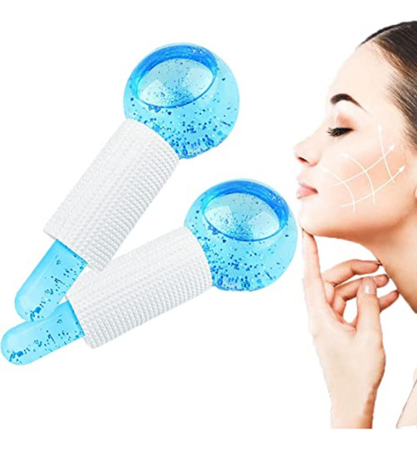 Bola De Hielo Belleza Cristal Terapia De Hielo Masaje Facial